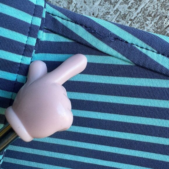 Peter Miller Sumer Comfort Short Sleeve Striped Polo Shirt Boys Size L (11-12) - Picture 6 of 7